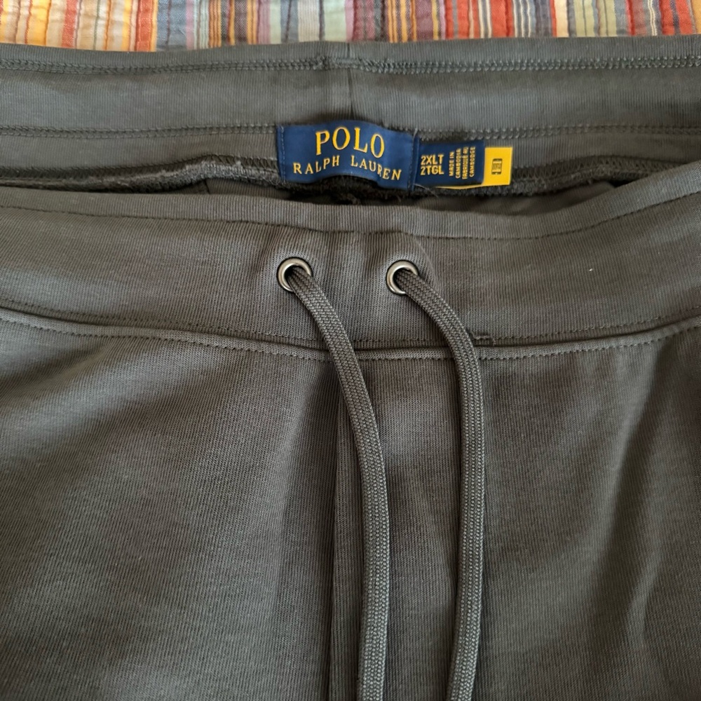 Polo Ralph Lauren Gray Jogger Sweatpants Men's Big & Tall 2XLT - Picture 3 of 11